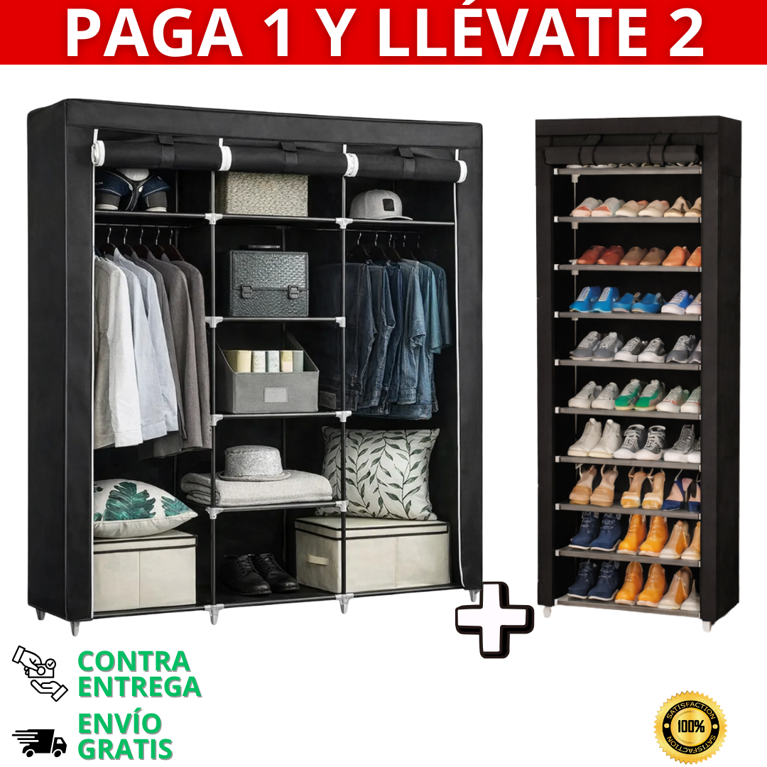Closet + Zapatera - Oferta Exclusiva 2x1 - ÚLTIMAS UNIDADES