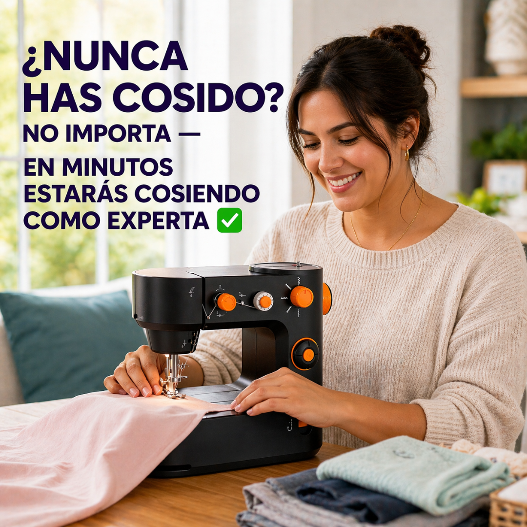 Maquina De Coser 12 Puntadas Premium + Kit Costura